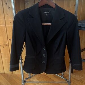 Bebe Classic Black Suit Jacket
